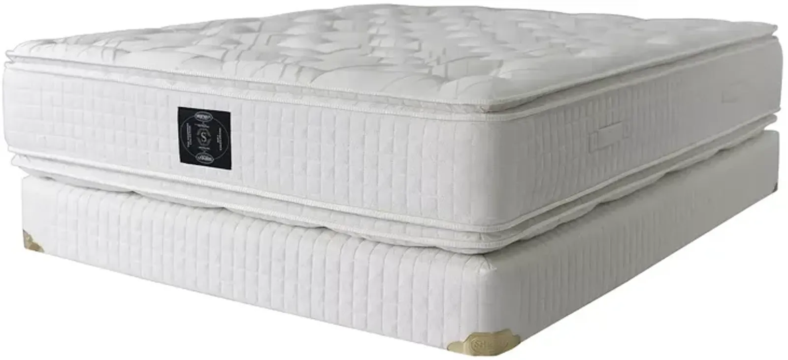 Shifman Classic Magnificence Firm Pillow Top Twin Mattress & Box Spring Set â Exclusive