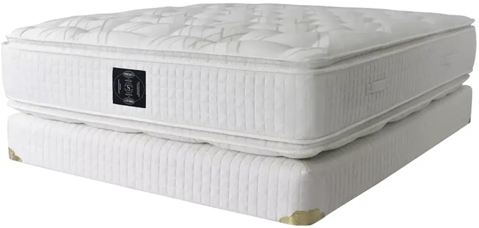 Classic Magnificence Plush Pillow Top Twin XL Mattress & Box Spring Set â Exclusive