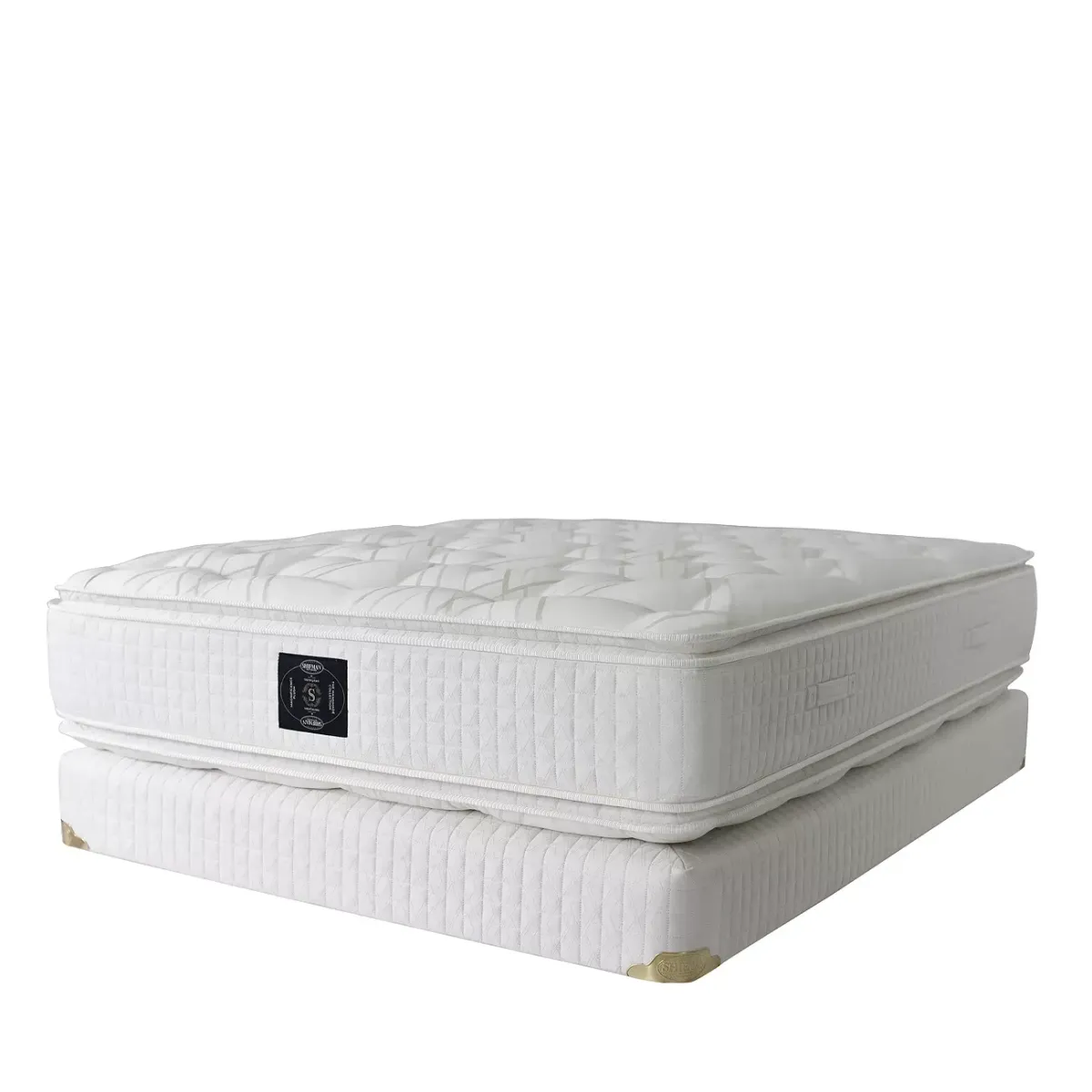 Shifman Classic Magnificence Plush Pillow Top King Mattress & Box Spring Set – Exclusive