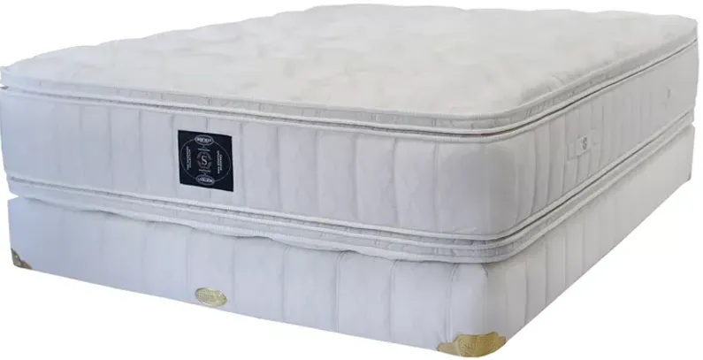 Shifman Grandeur Opulence Firm Pillow Top Twin Mattress & Box Spring Set - 100% Exclusive