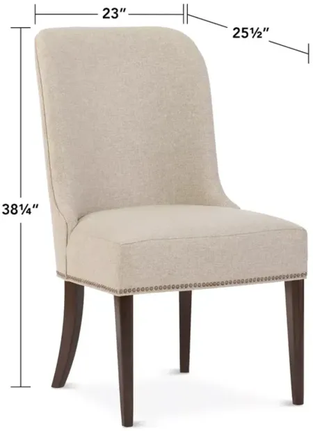 Caracole Streamline Upholstered Side Chair