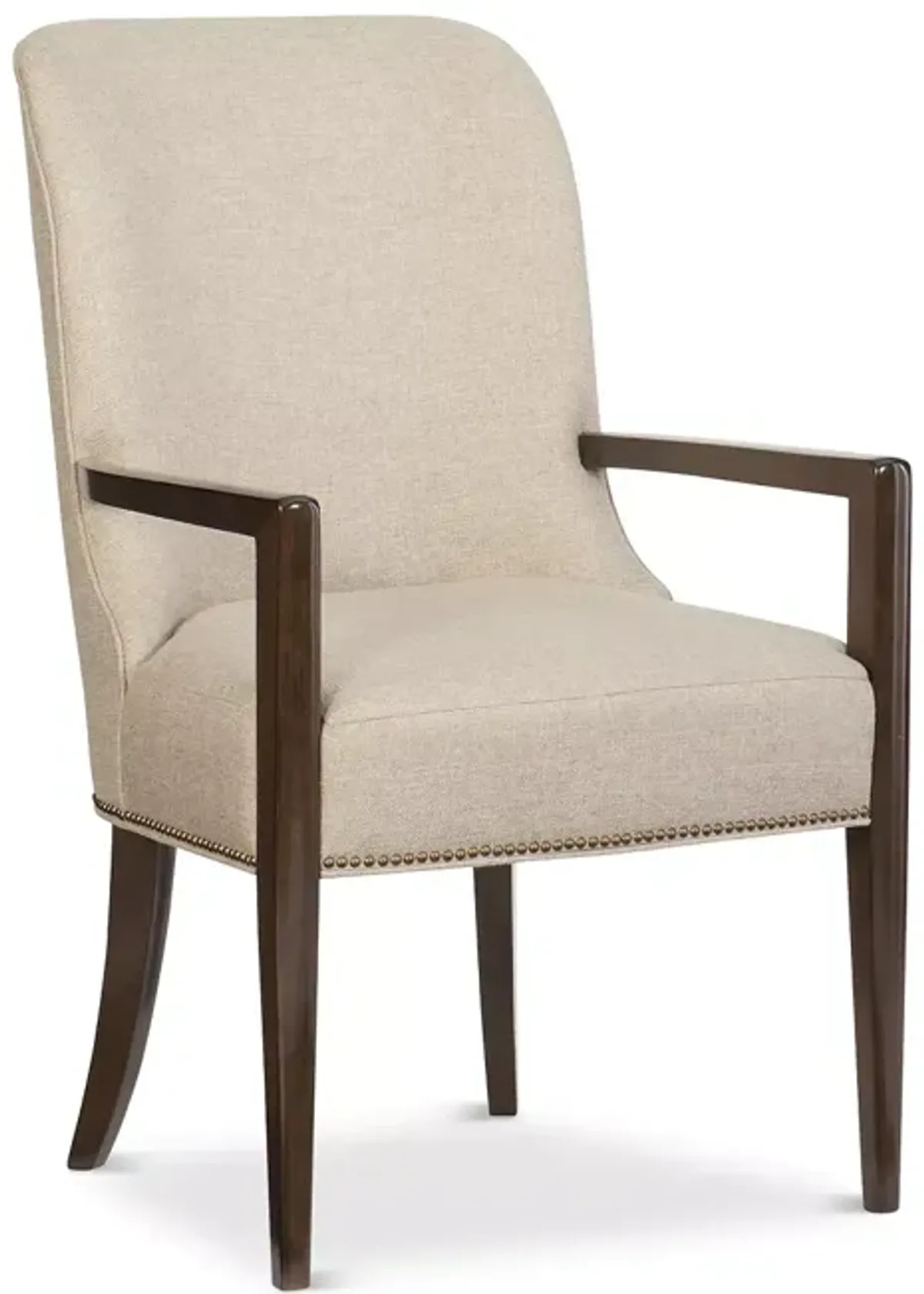 Caracole Streamline Upholstered Arm Chair