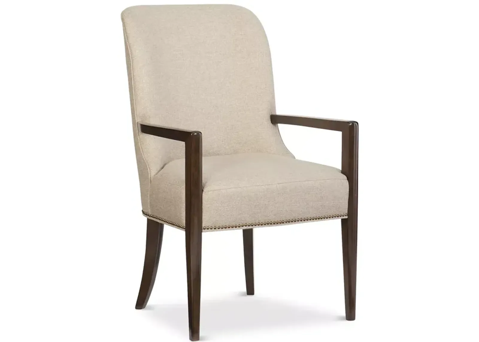 Caracole Streamline Upholstered Arm Chair