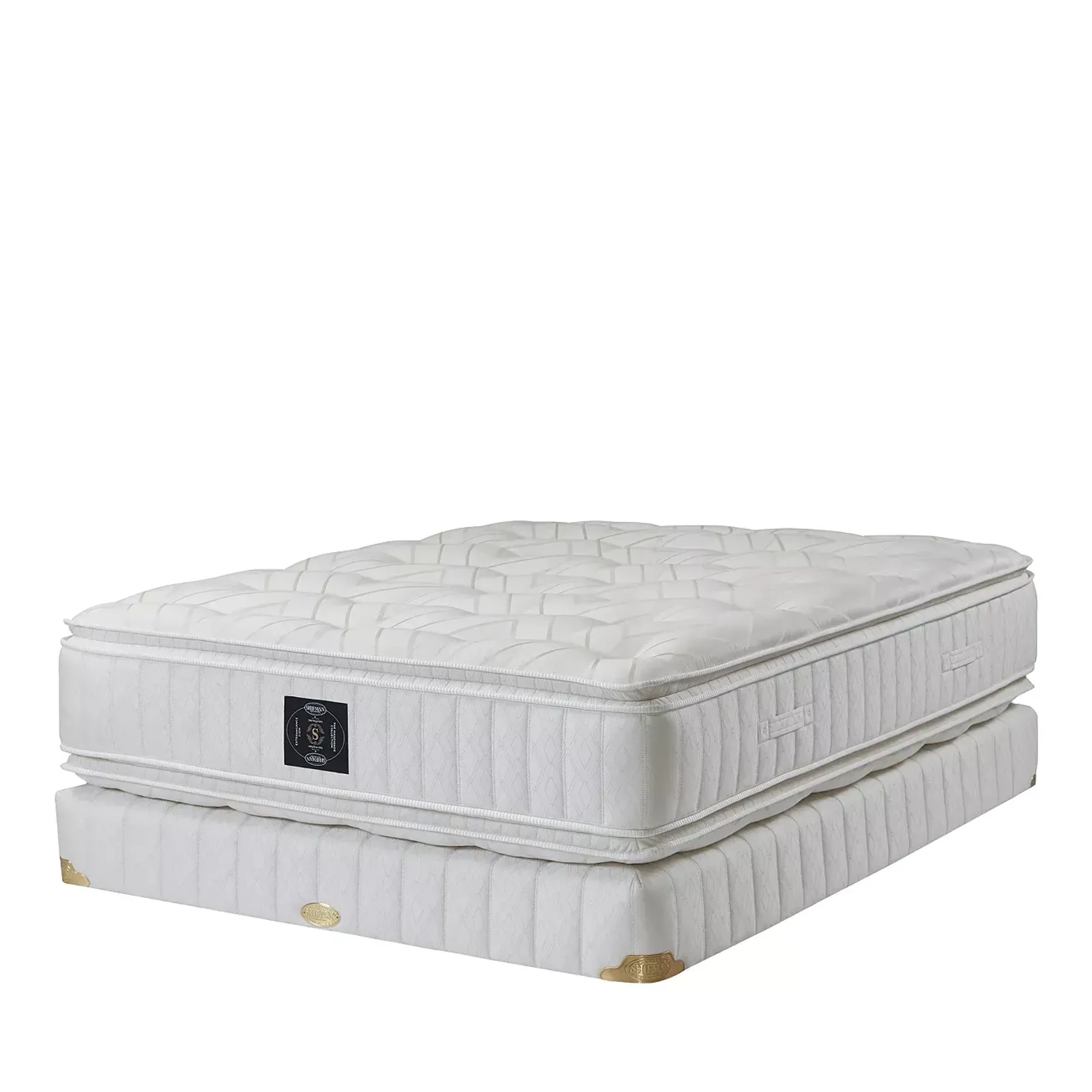 Shifman Heritage Extravagance Firm Pillow Top Queen Mattress Only - Exclusive