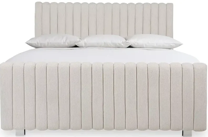 Bernhardt Silhouette Upholstered Panel Bed, California King
