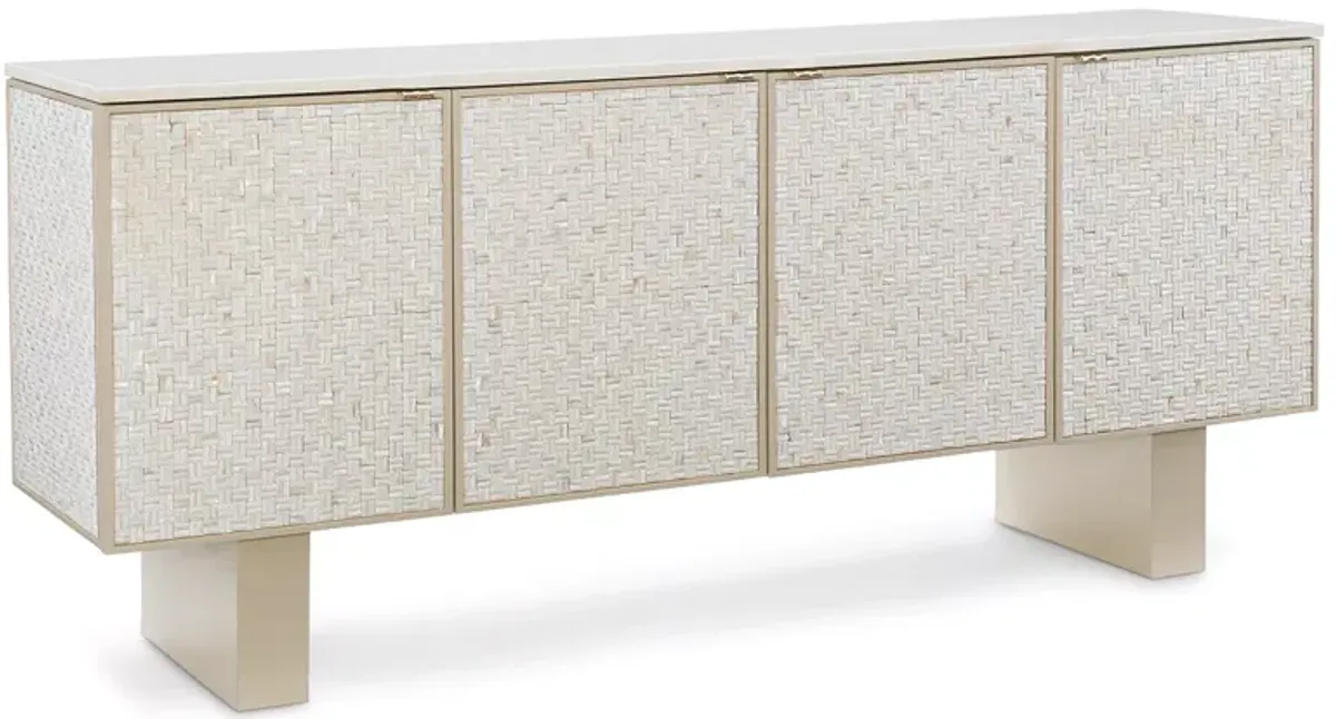 Caracole Bomb-Shell Two-Height Sideboard