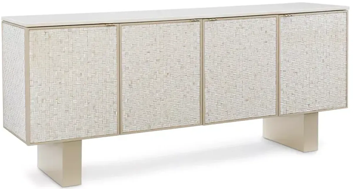 Caracole Bomb-Shell Two-Height Sideboard