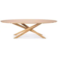 Ethnicraft Mikado Oval Dining Table