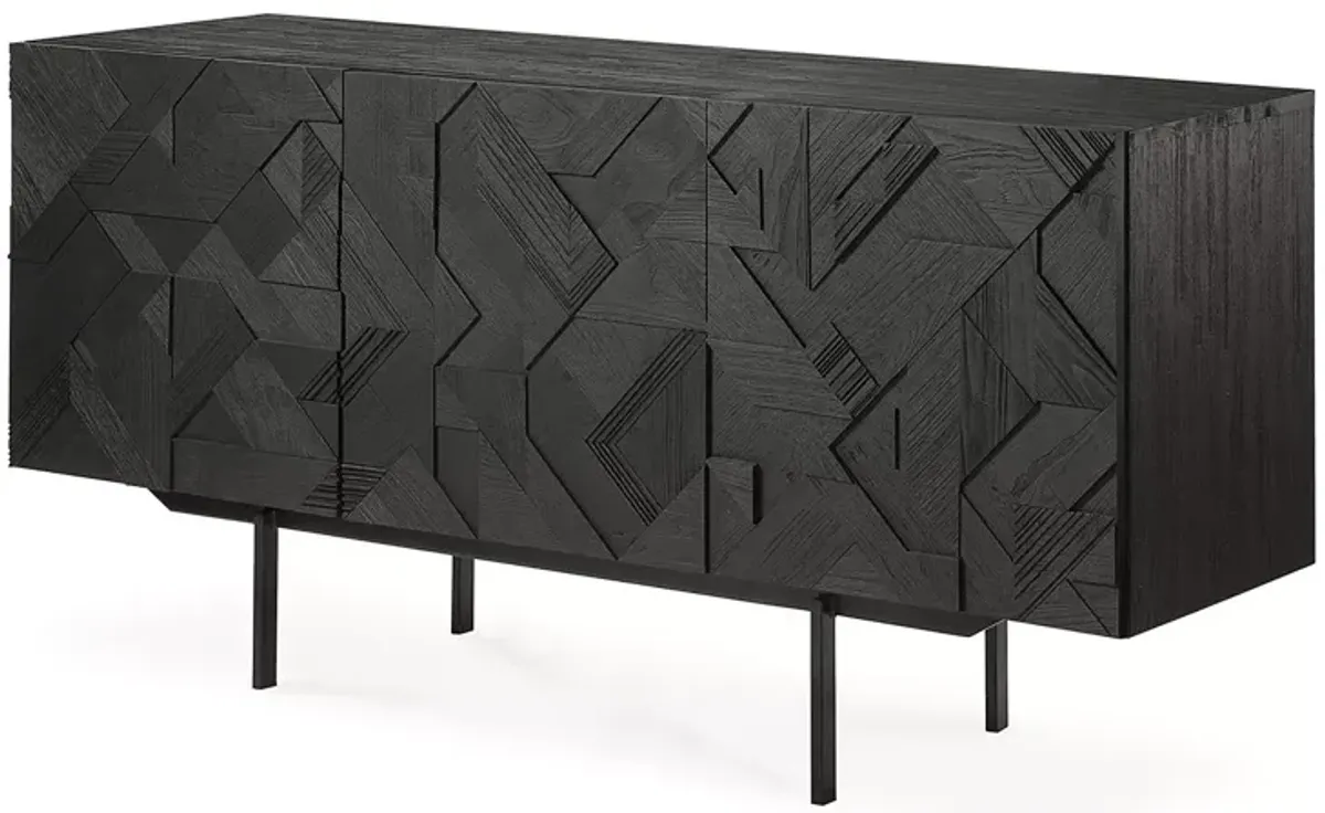 Ethnicraft Graphic 3-Door Sideboard
