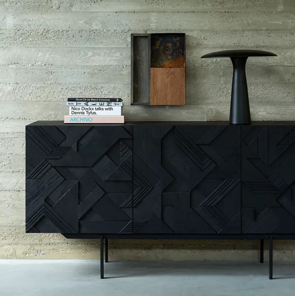 Ethnicraft Graphic 3-Door Sideboard