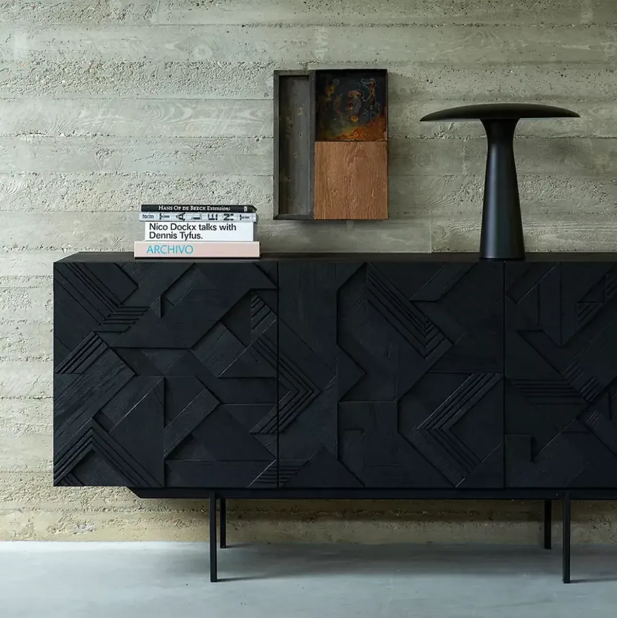 Ethnicraft Graphic 3-Door Sideboard