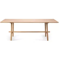 Ethnicraft Profile Dining Table, 79"