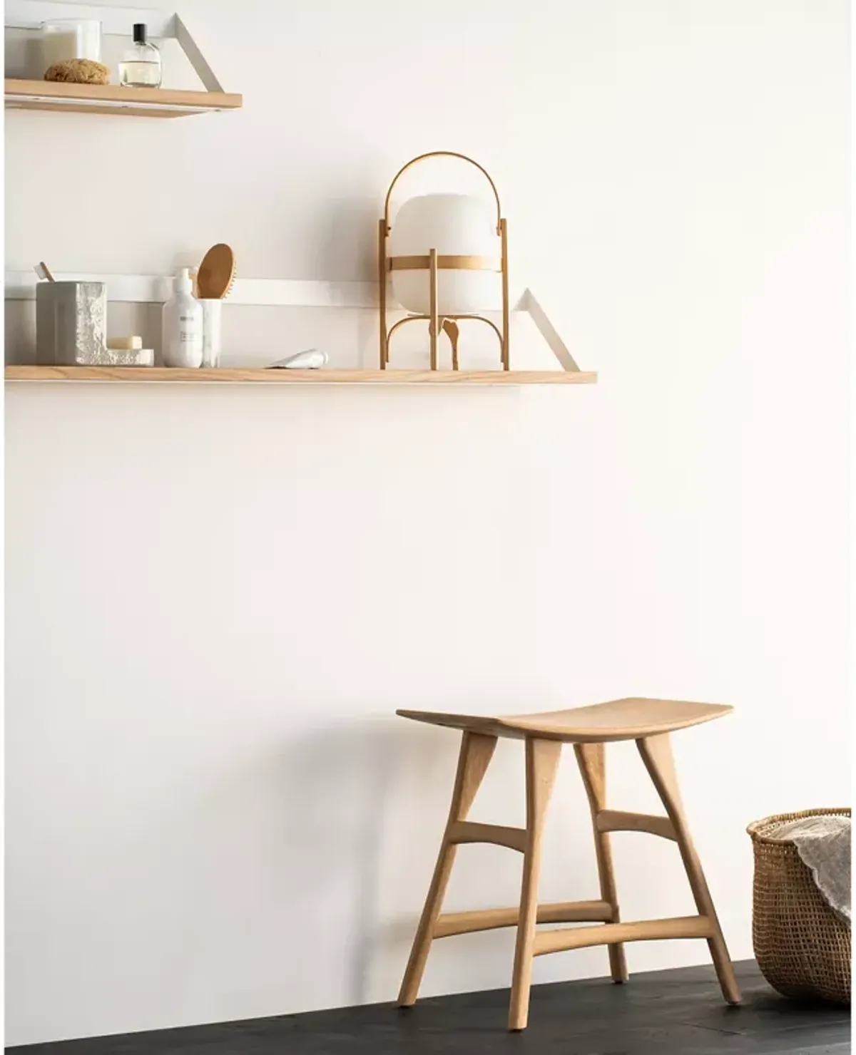 Ethnicraft Osso Oak Stool