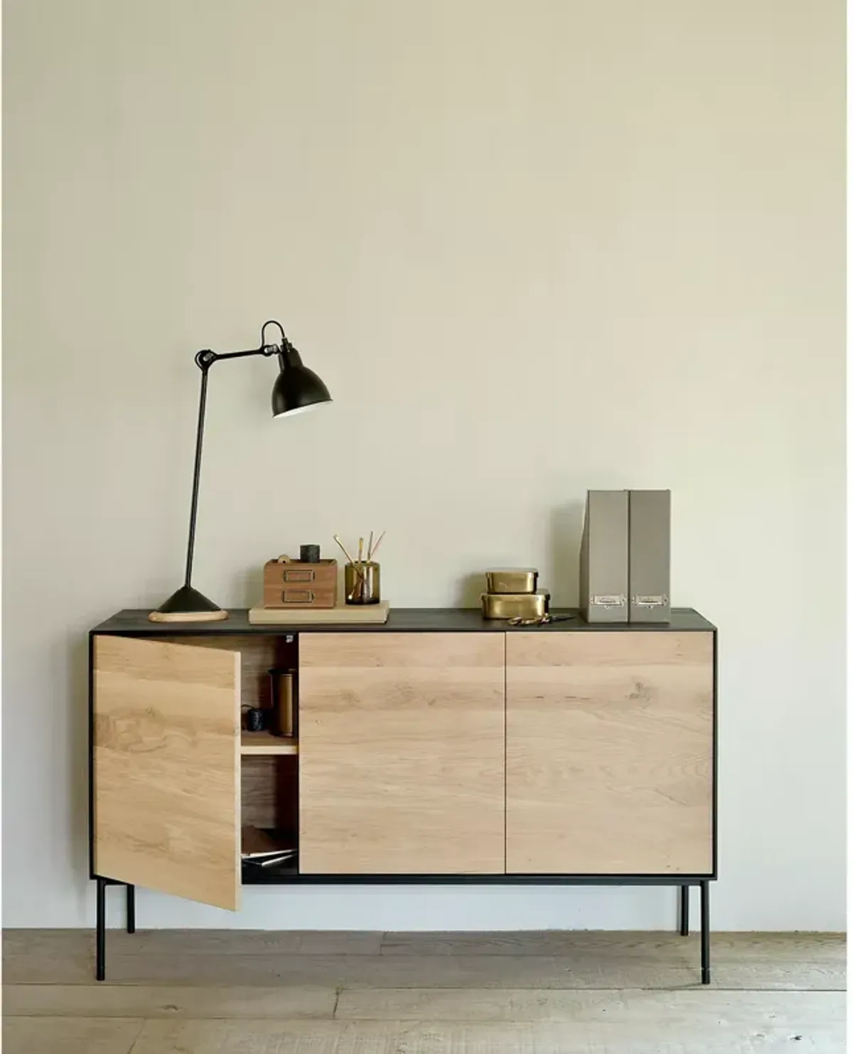 Ethnicraft Blackbird 3-Door Sideboard