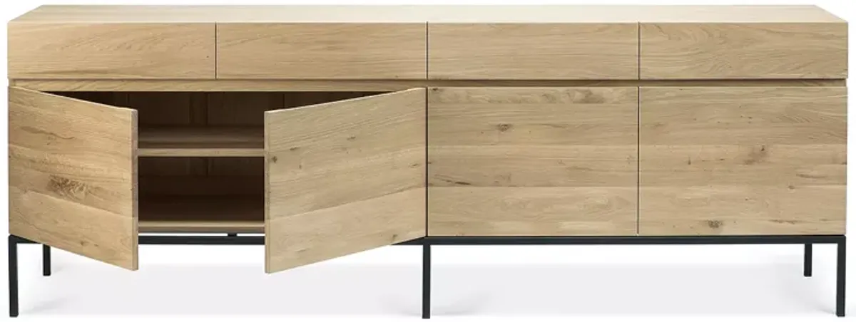 Ethnicraft Ligna 4-Door Sideboard