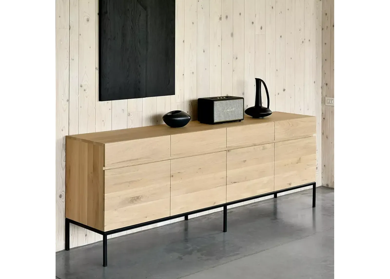 Ethnicraft Ligna 4-Door Sideboard