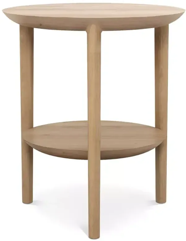 Ethnicraft Oak Bok Side Table