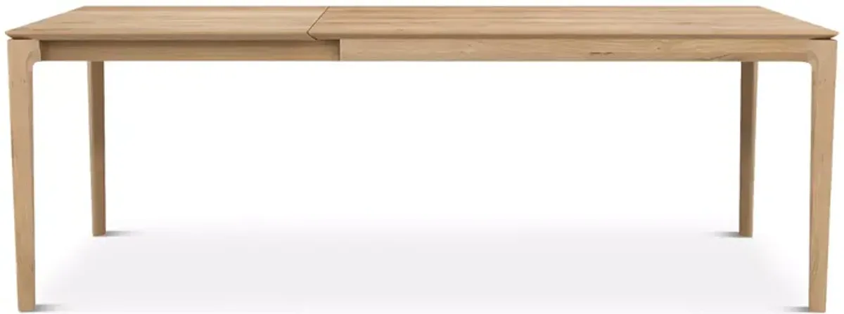 Ethnicraft Bok Oak Extension Dining Table, 55"-86"