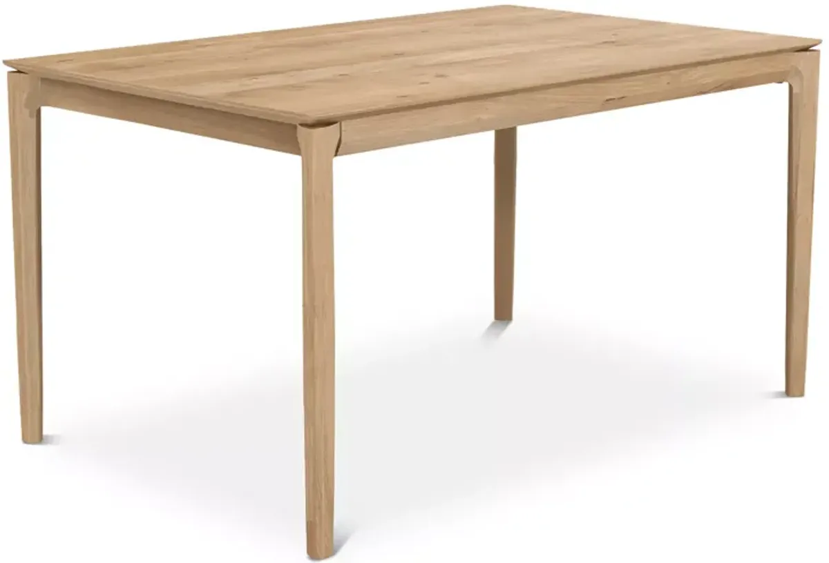 Ethnicraft Bok Oak Extension Dining Table, 55"-86"