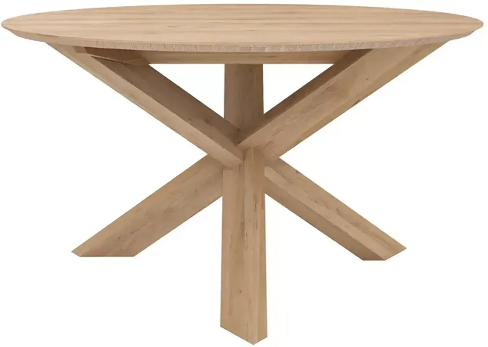 Ethnicraft Circle Dining Table, 54"