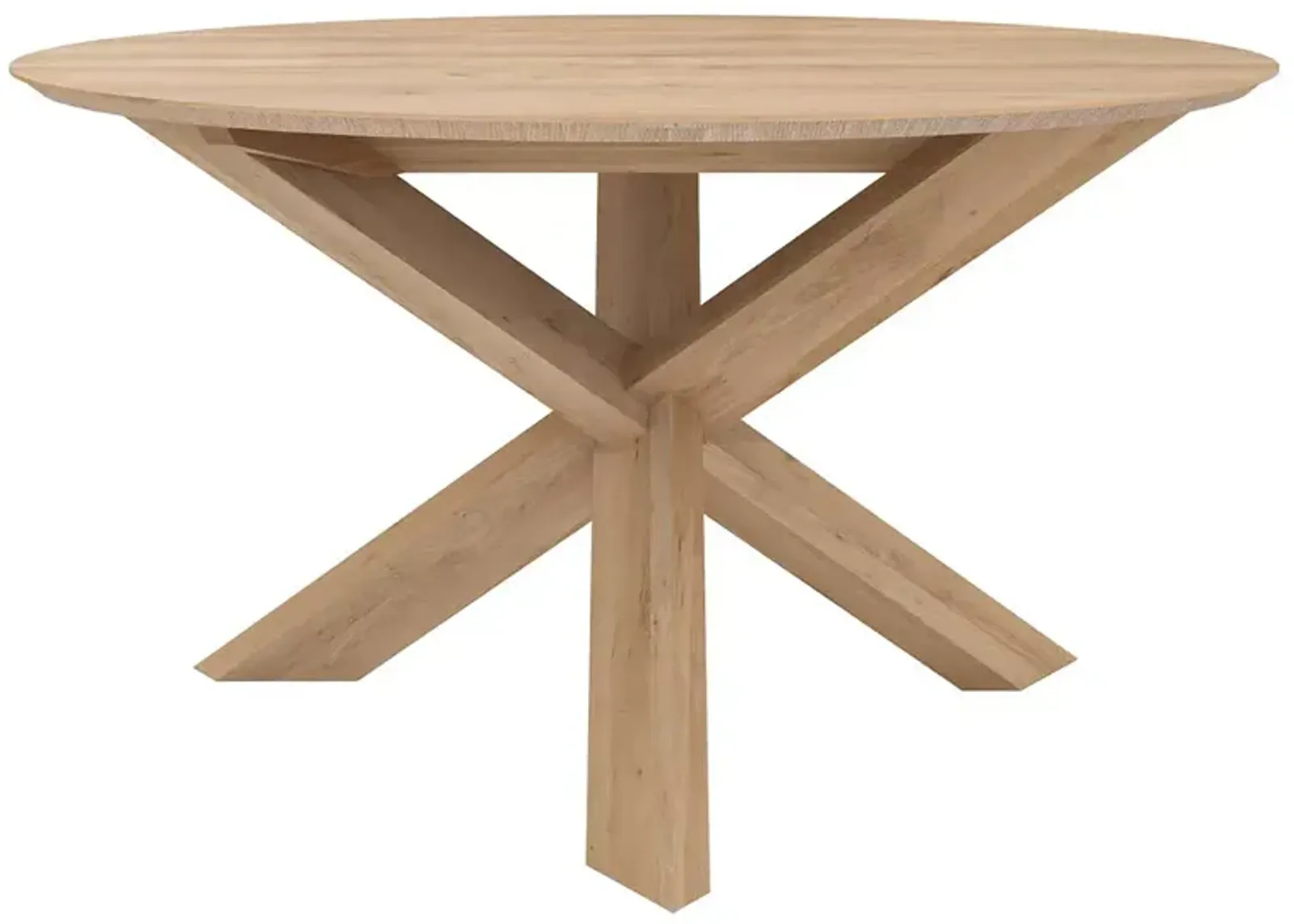 Ethnicraft Circle Dining Table, 64"