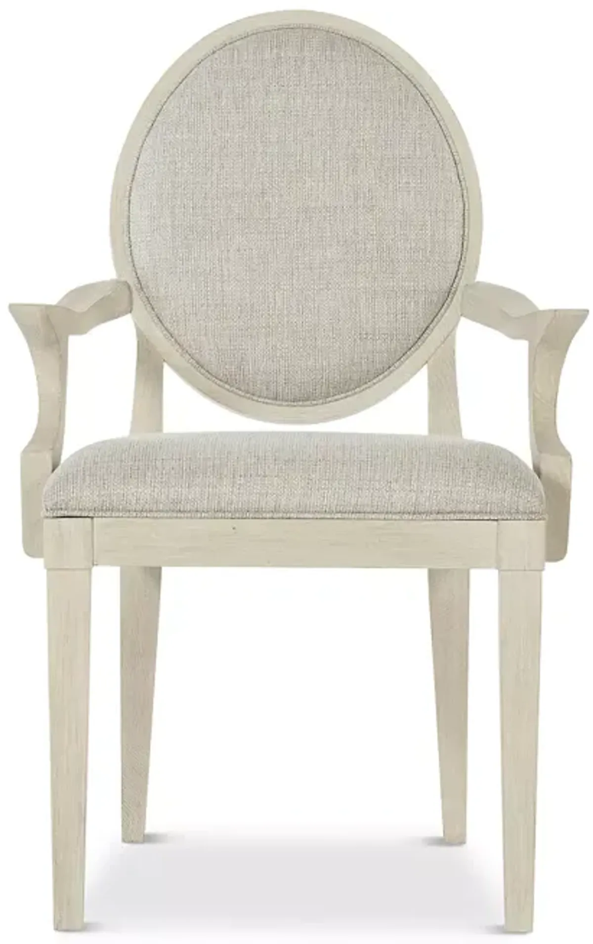 Bernhardt East Hampton Oval Back Arm Chair 