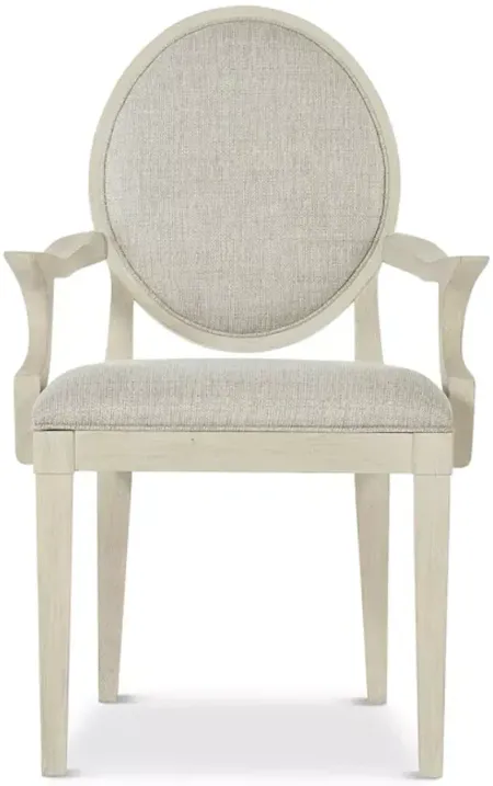 Bernhardt East Hampton Oval Back Arm Chair 