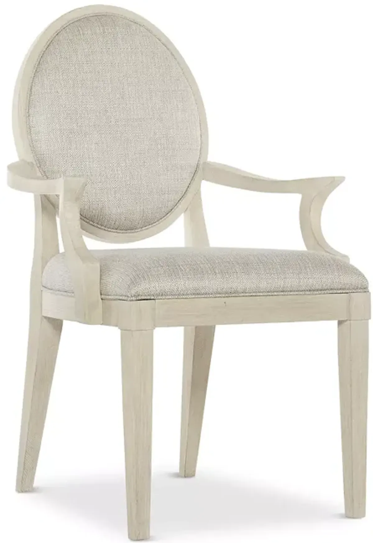 Bernhardt East Hampton Oval Back Arm Chair 