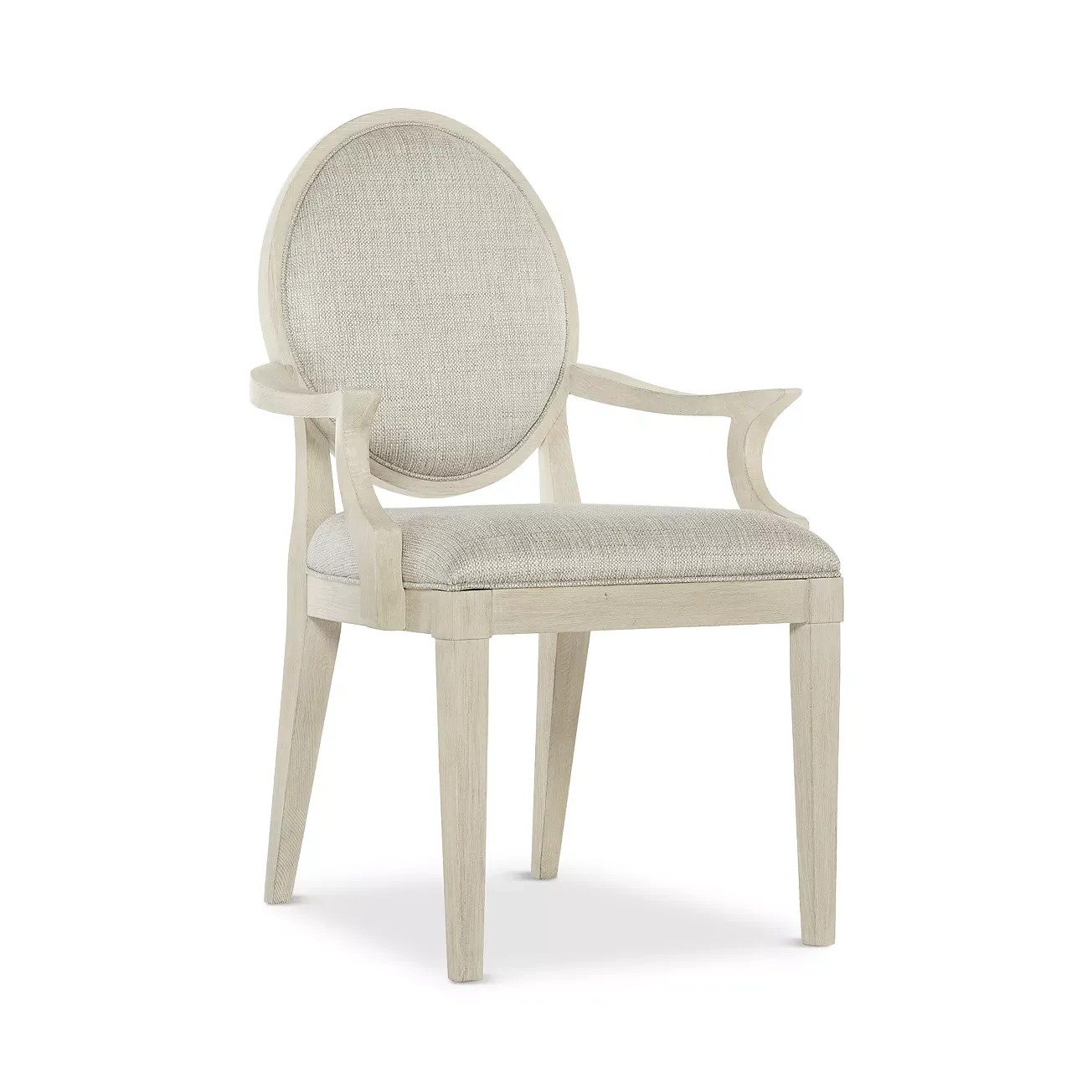 Bernhardt East Hampton Oval Back Arm Chair 