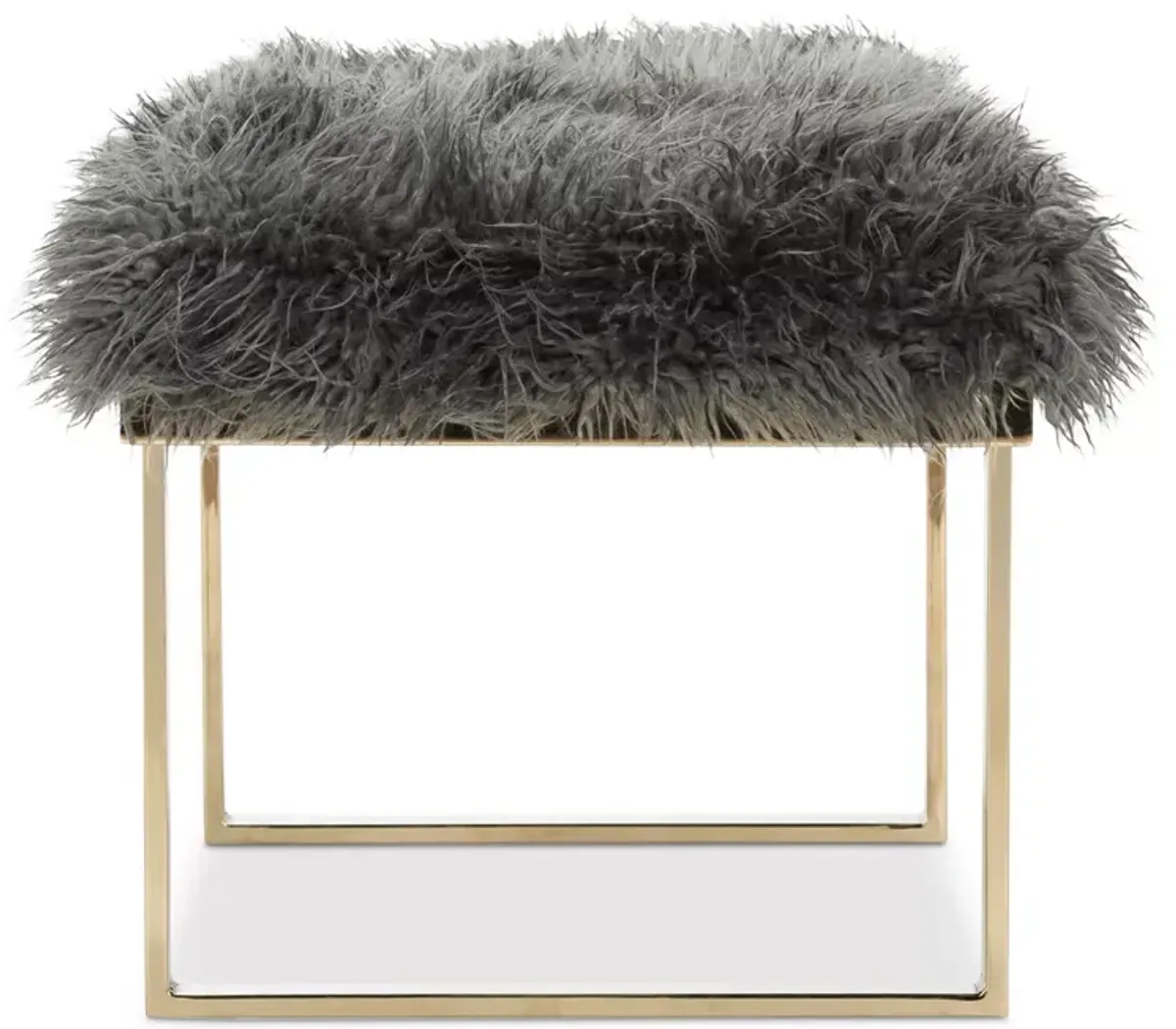 Safavieh Maia Faux Sheepskin Bench