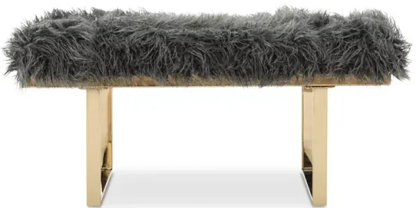 Safavieh Maia Faux Sheepskin Bench