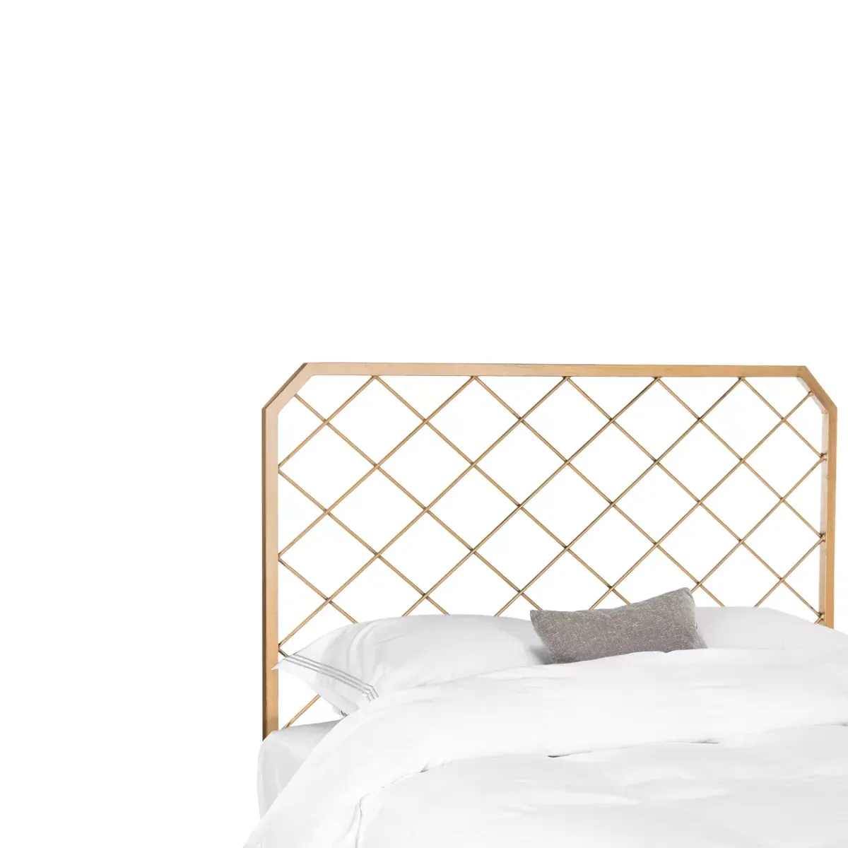 SAFAVIEH Stitch Metal Mesh Headboard, Queen