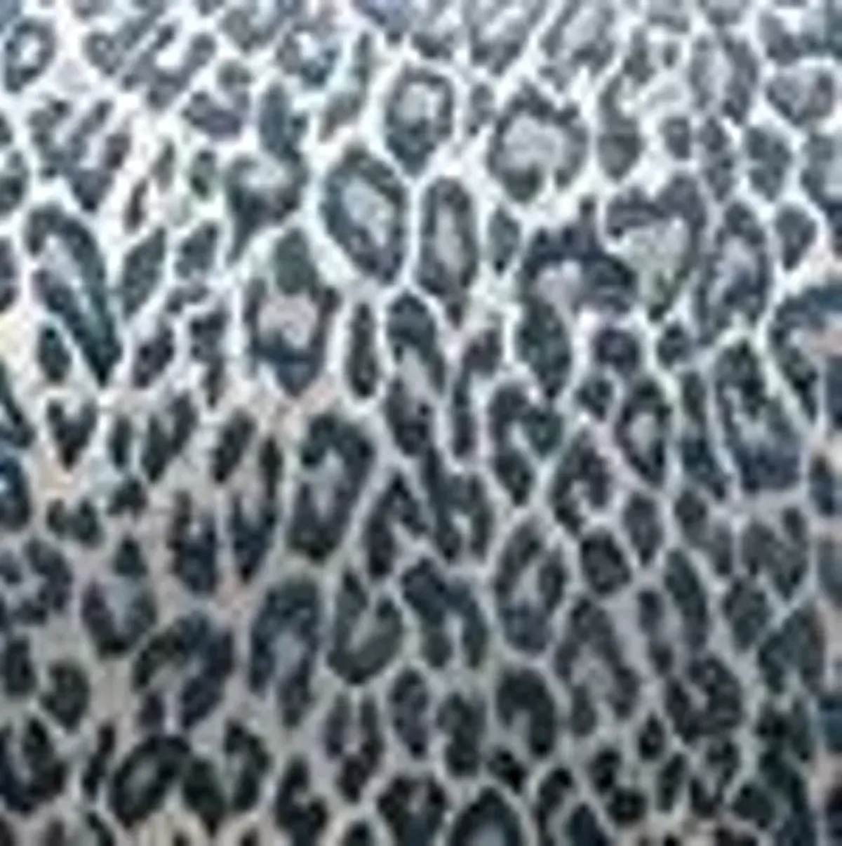Scalamandre Leopard Bolster Decorative Pillow, 21" x 7"