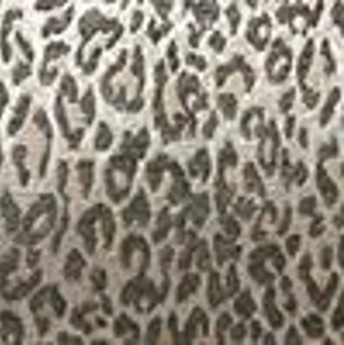 Scalamandre Leopard Bolster Decorative Pillow, 21" x 7"