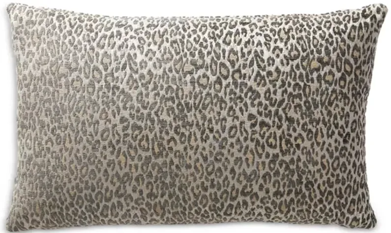 Scalamandre Leopard Lumbar Decorative Pillow, 22" x 14"