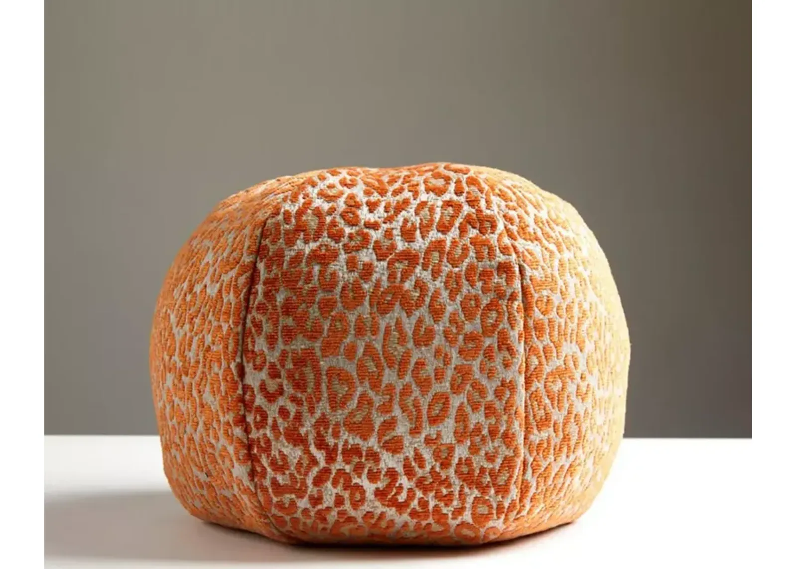 Scalamandre Leopard Sphere Decorative Pillow, 12"