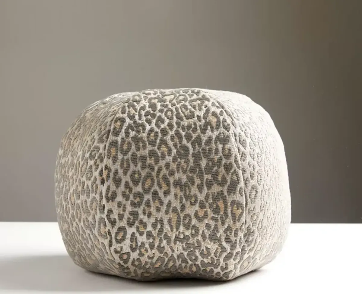 Scalamandre Leopard Sphere Decorative Pillow, 12"