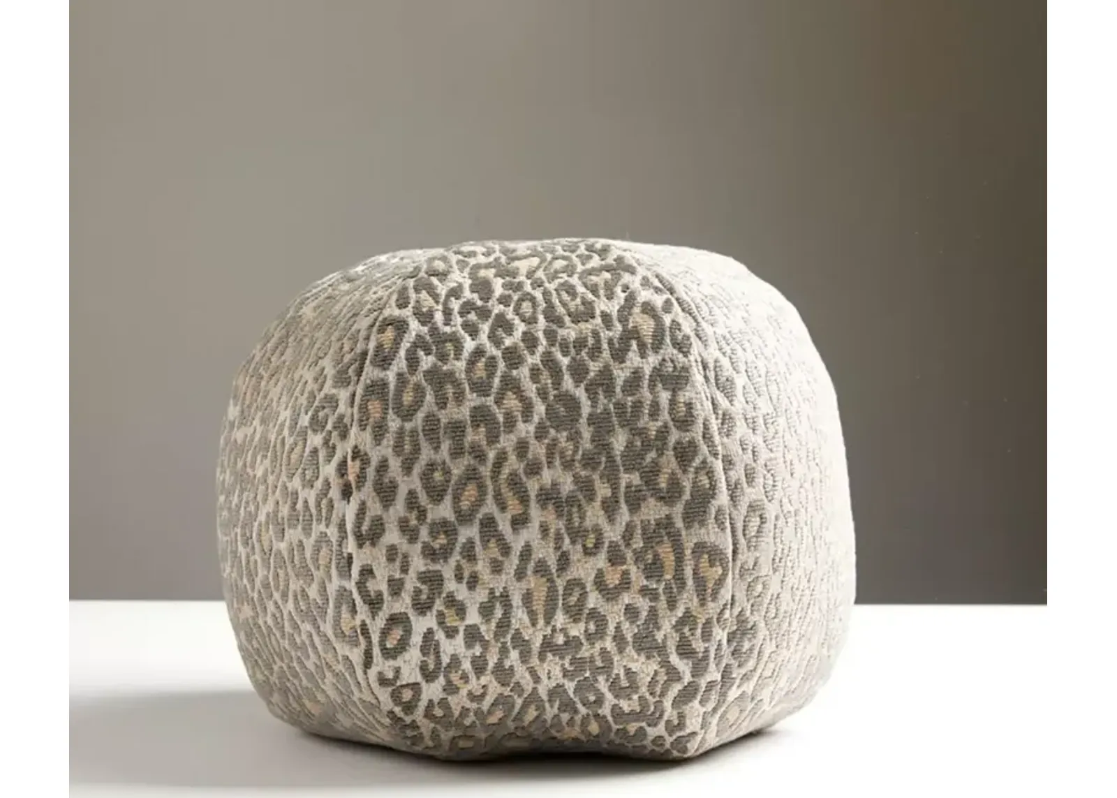 Scalamandre Leopard Sphere Decorative Pillow, 12"