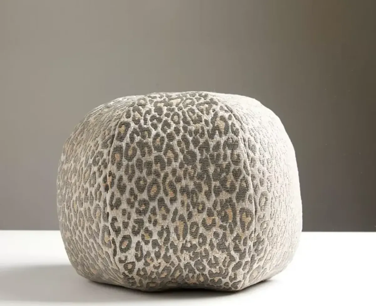 Scalamandre Leopard Sphere Decorative Pillow, 12"