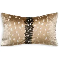Scalamandre Antelope Lumbar Pillow