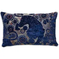 Scalamandre Siberian Tiger Decorative Lumbar Pillow, 22" x 14"