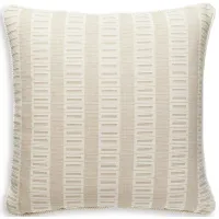 Scalamandre Lark Stripe Decorative Pillow, 22" x 22"