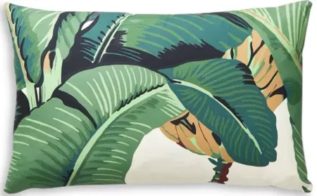 Scalamandre Hinson Lumbar Decorative Pillow, 22" x 14" 