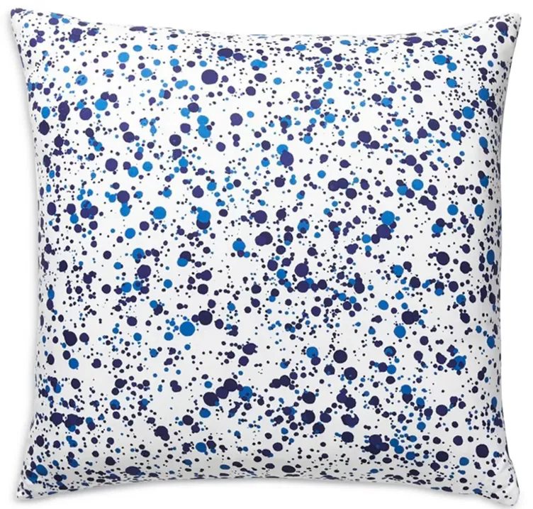 Scalamandre Spatter Decorative Pillow, 22" x 22"