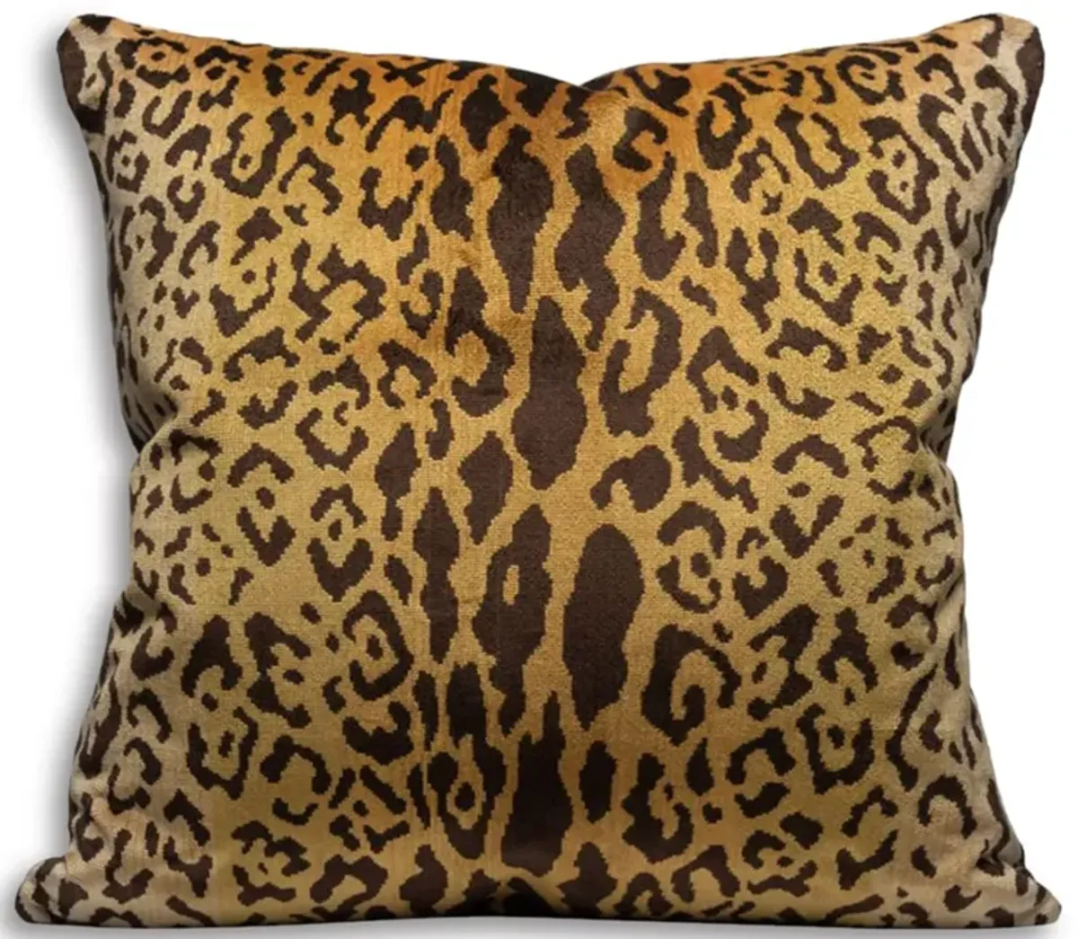 Scalamandre Leopardo/Indus Decorative Pillow, 22" x 22"