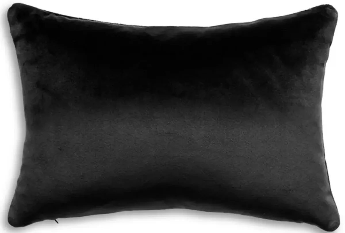 Scalamandre Leopardo/Indus Lumbar Decorative Pillow, 22" x 14"