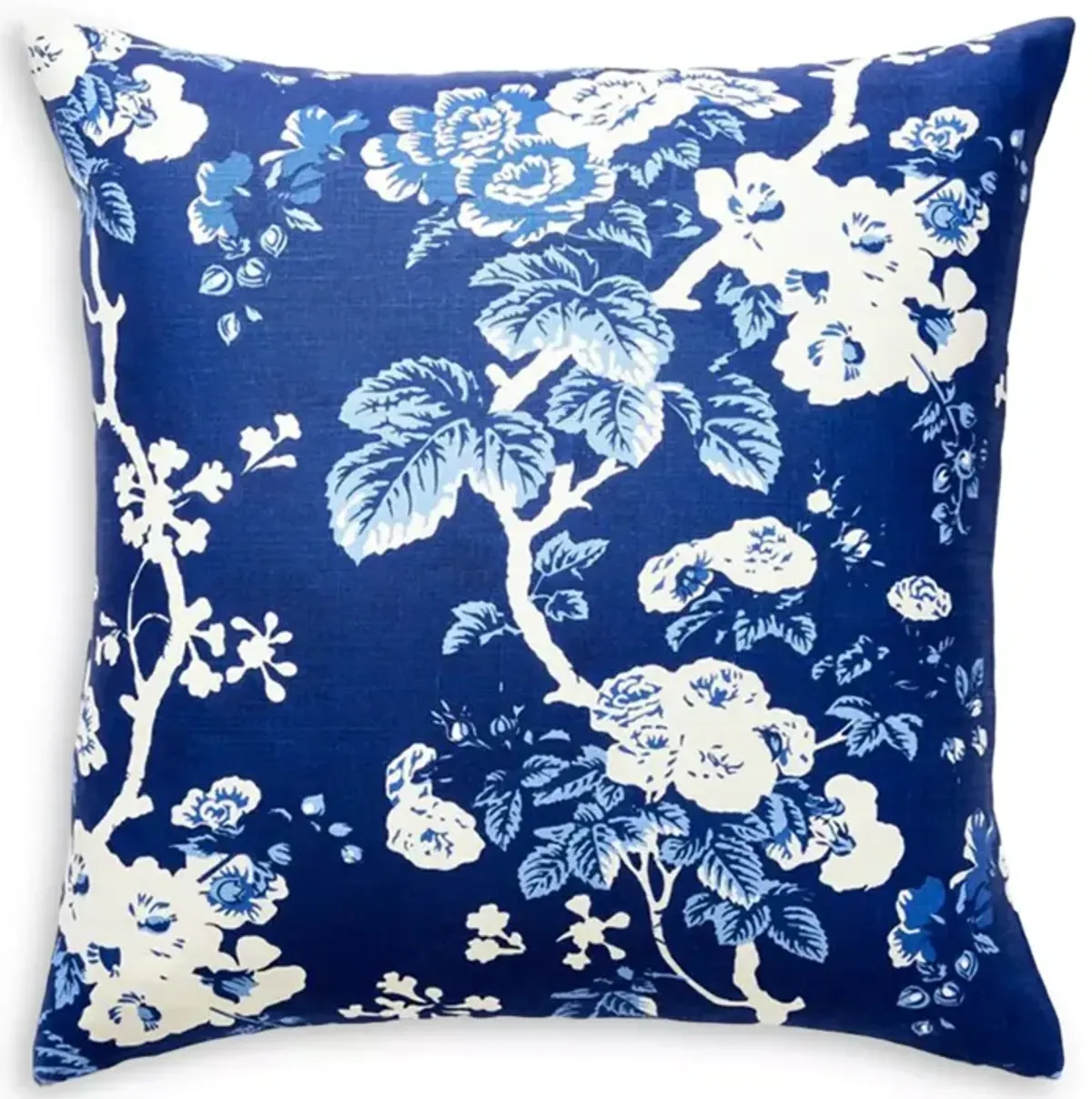 Scalamandre Ascot Linen Print Pillow