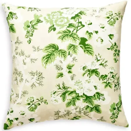 Scalamandre Ascot Linen Print Pillow