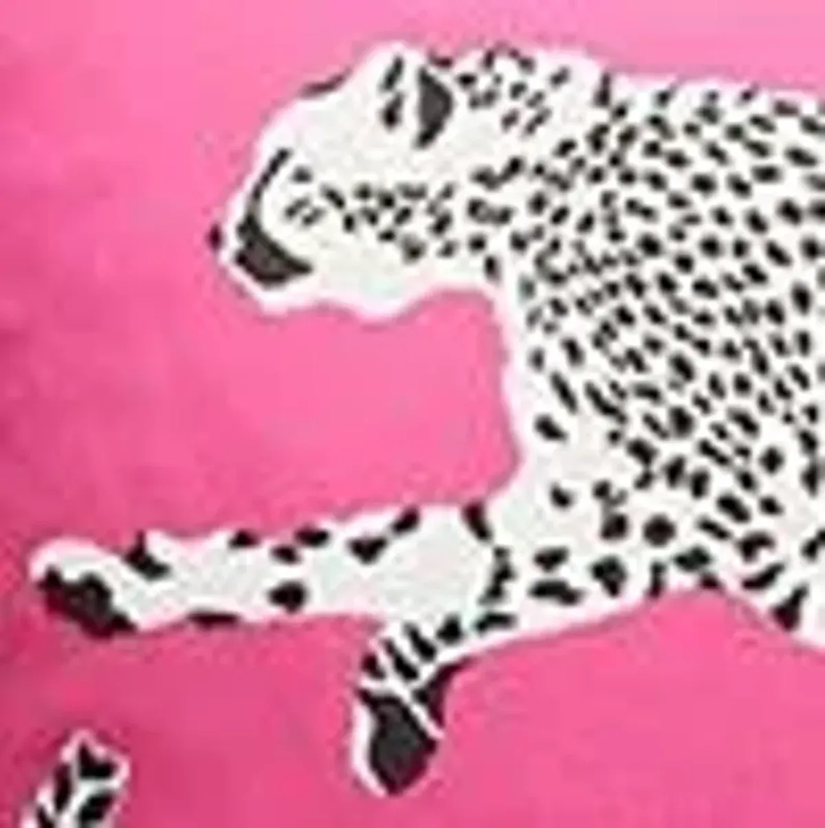 Scalamandre Leaping Cheetah Decorative Pillow, 22" x 22"