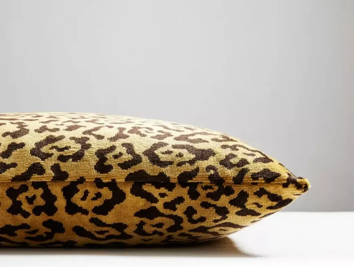 Scalamandre Leopardo Decorative Pillow, 22" x 22"